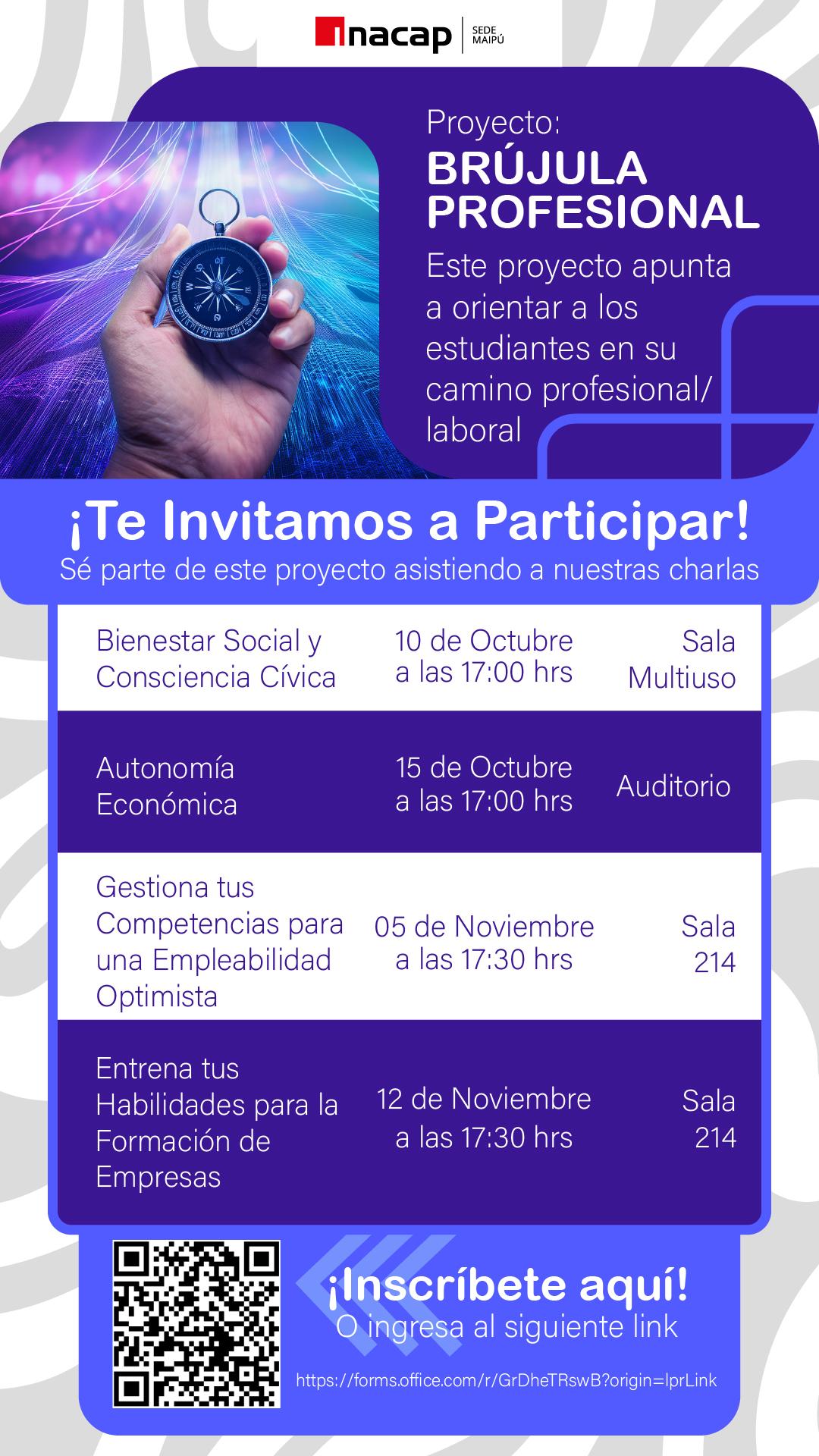 Masterclass del proyecto Brújula Profesional
